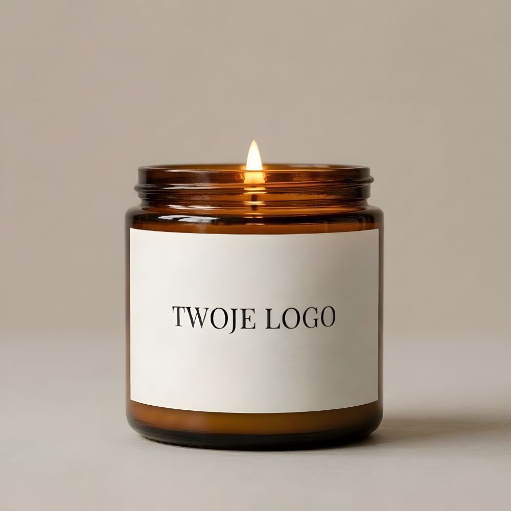 Świeca z twoim logo