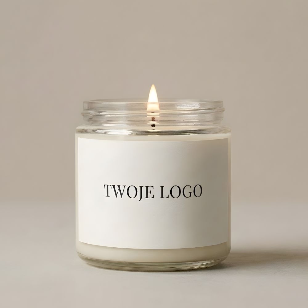 Świeca z twoim logo