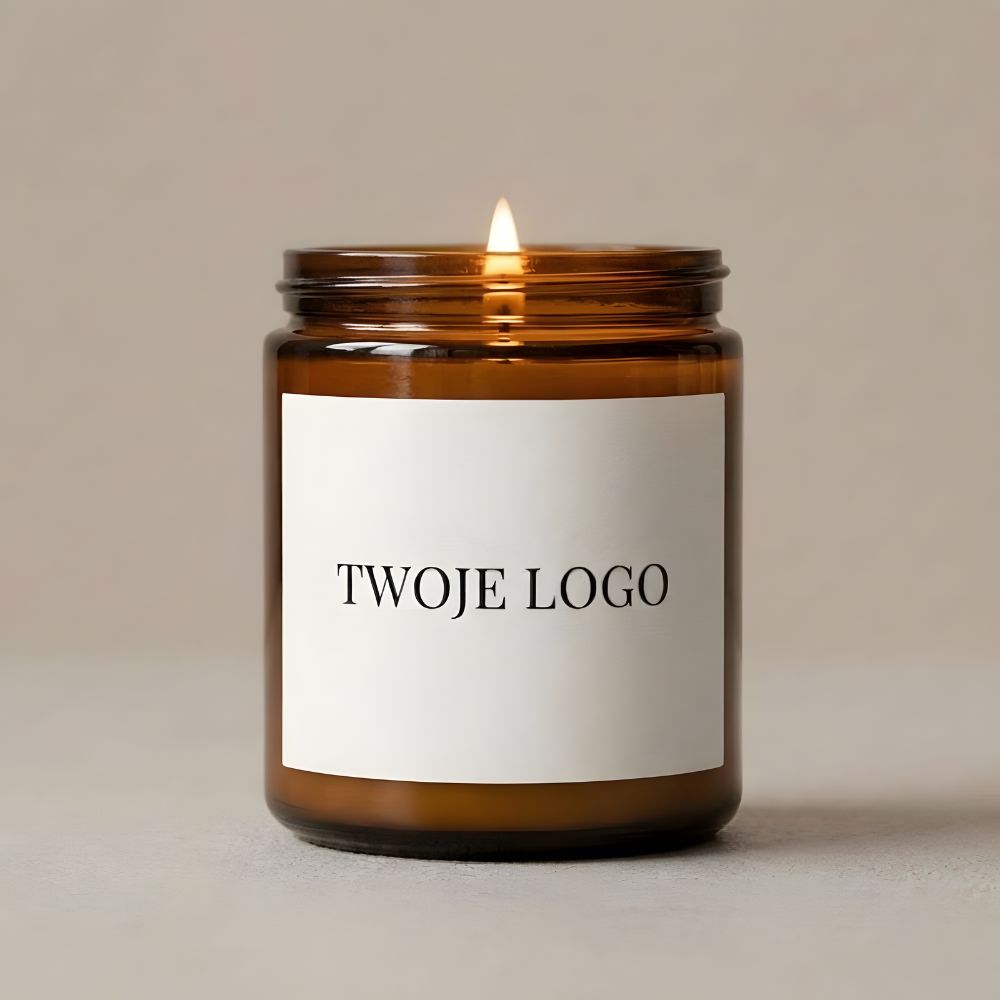 Świeca z twoim logo