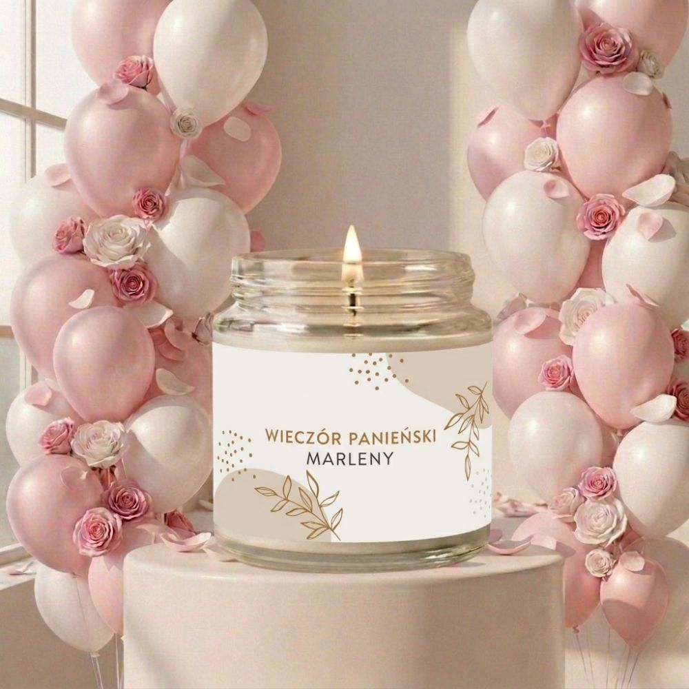 Świeca upominek na wieczór panieński