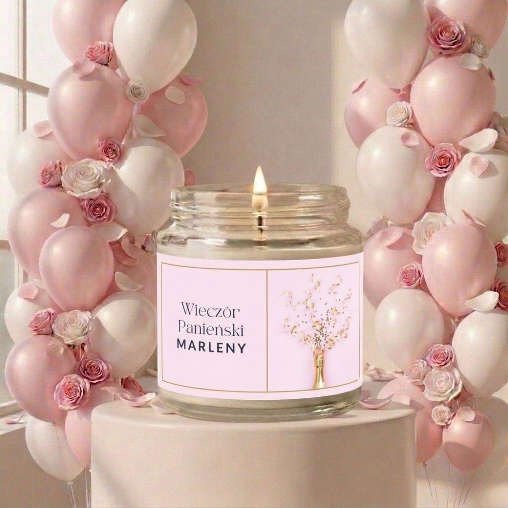 Świeca upominek na wieczór panieński