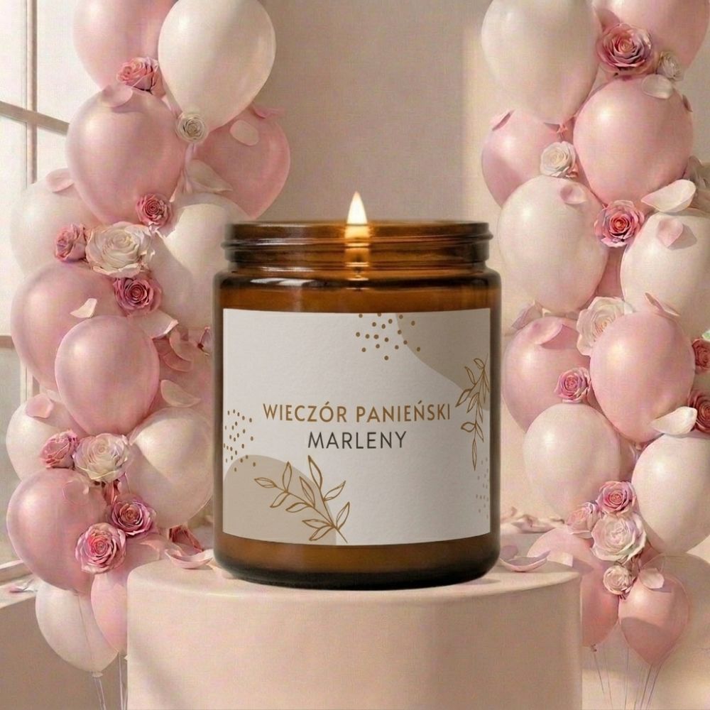 Świeca upominek na wieczór panieński