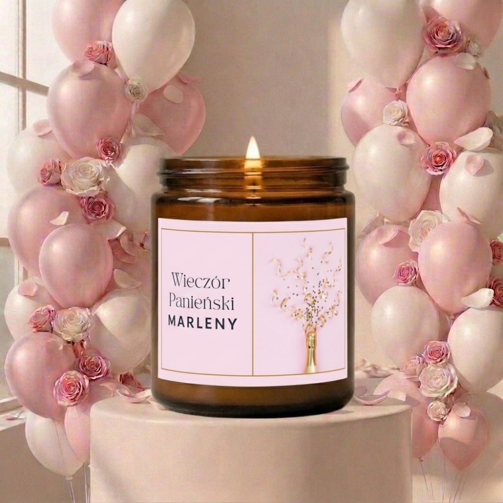 Świeca upominek na wieczór panieński