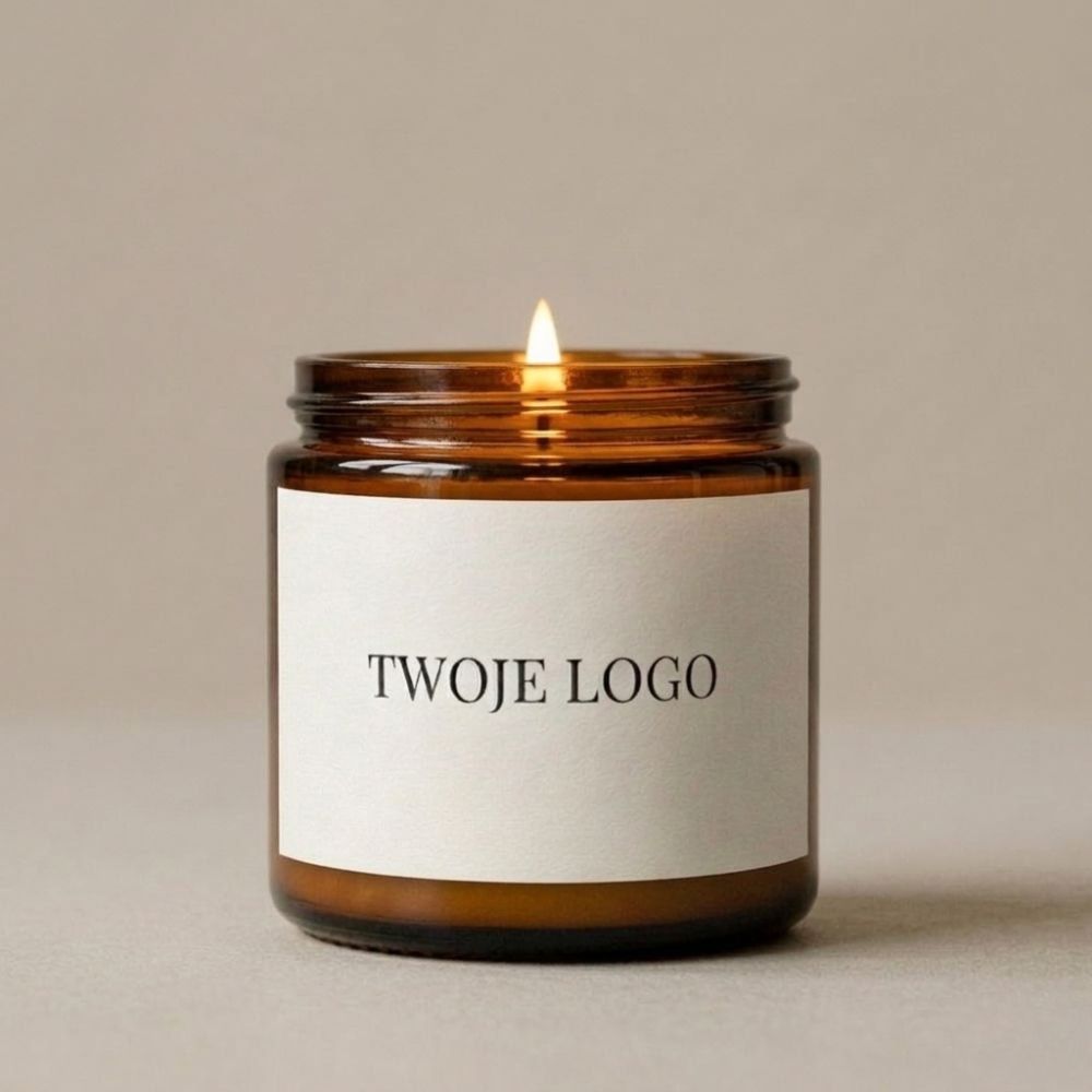 Świeca z twoim logo