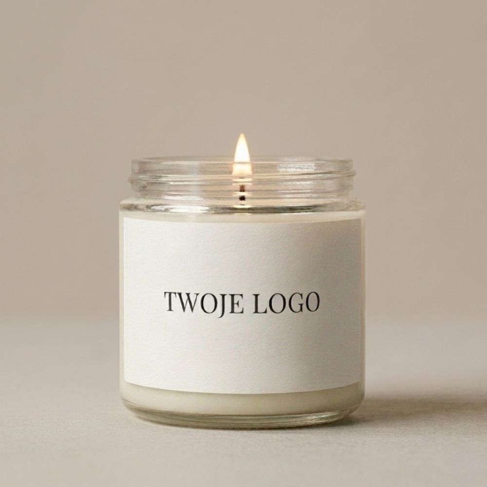 Świeca z twoim logo