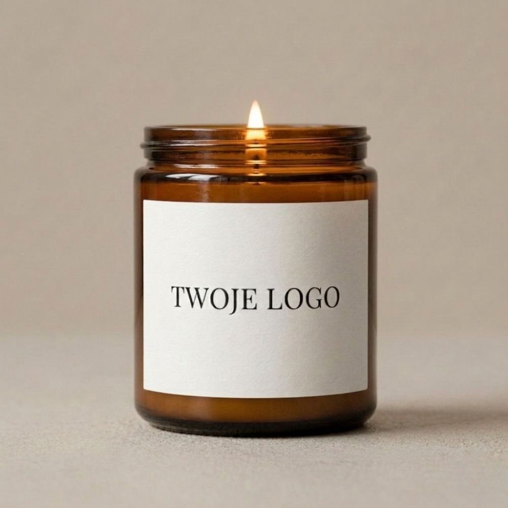 Świeca z twoim logo