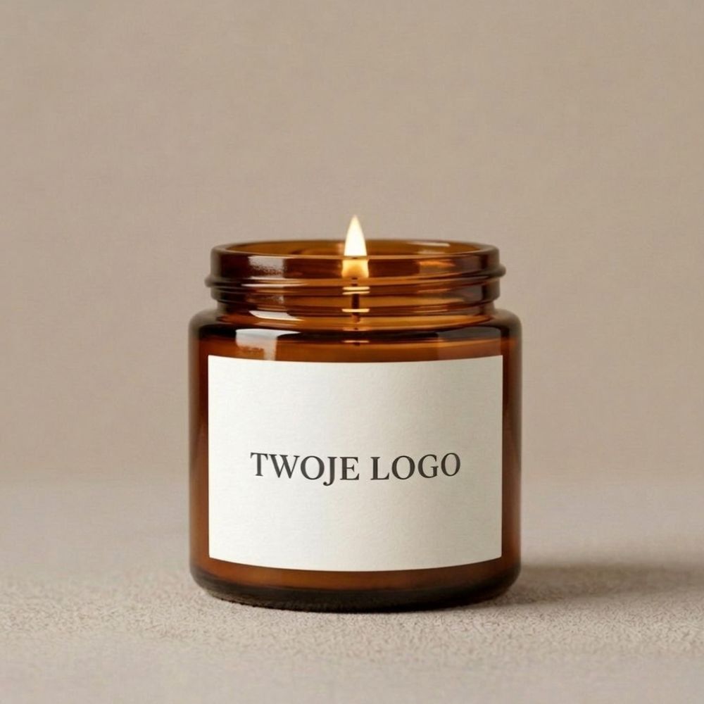 Świeca z twoim logo