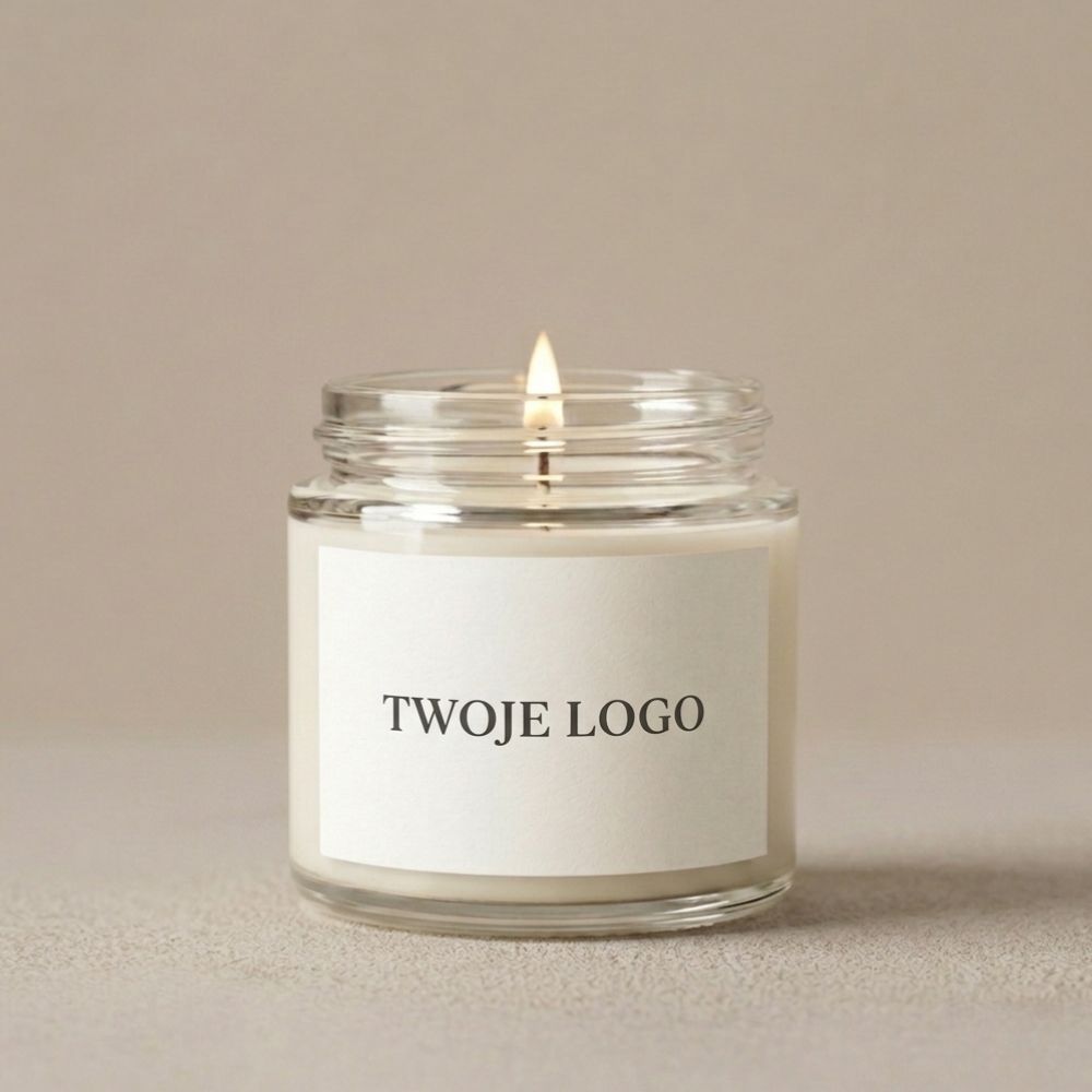 Świeca z twoim logo
