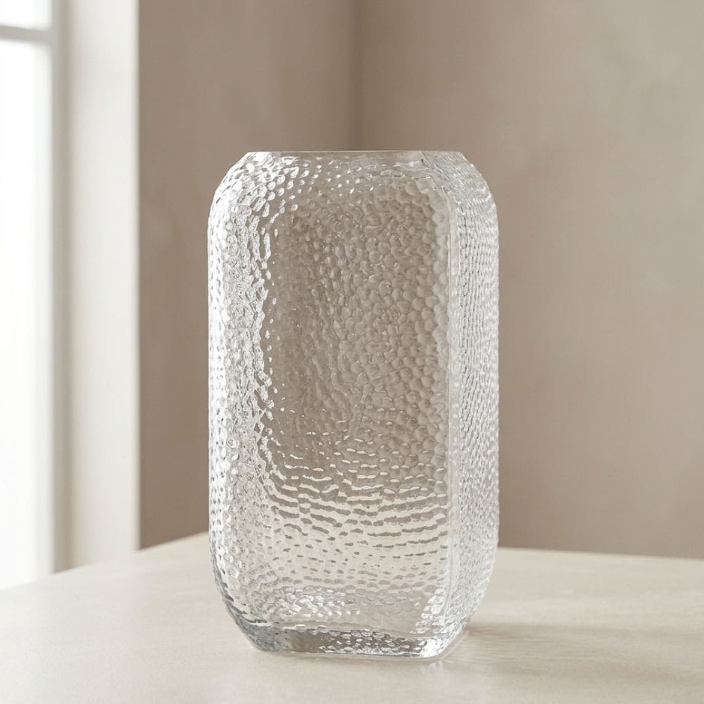 Wazon Szklany Chiaro 20 cm – przezroczysty